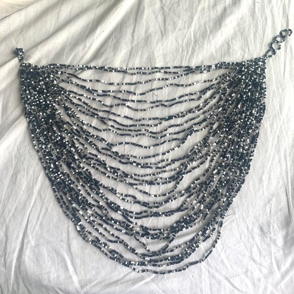 Heavily beaded necklace from Thailand - Picture 3 of 4